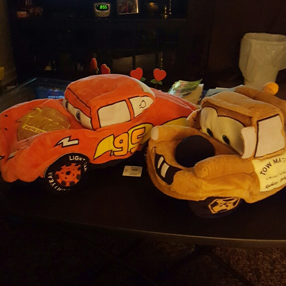 Disney Cars Plush Pillows